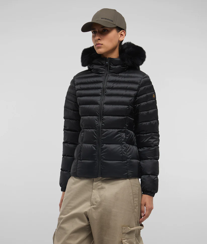 Giubbino Refrigiwear Donna Mead Fur Jacket