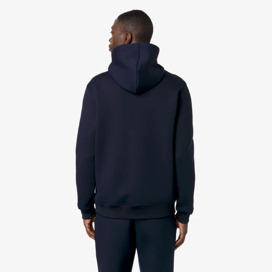 Felpa Uomo Tecnica k-way Rainer Spacer Blue