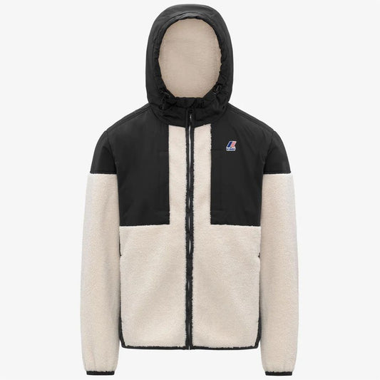 K-Way Samson 4.0 Orsetto in black pure e ecru