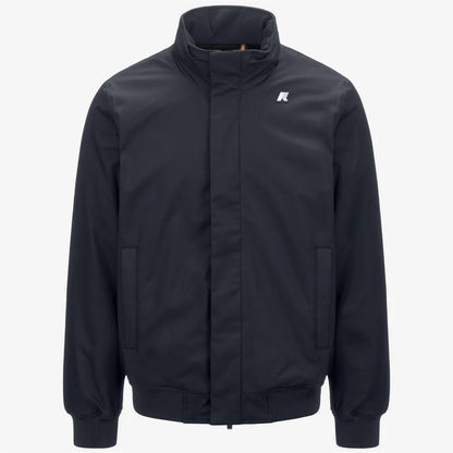 K-Way Uomo Amaury Twill Marmotta in blue D-BLUE A