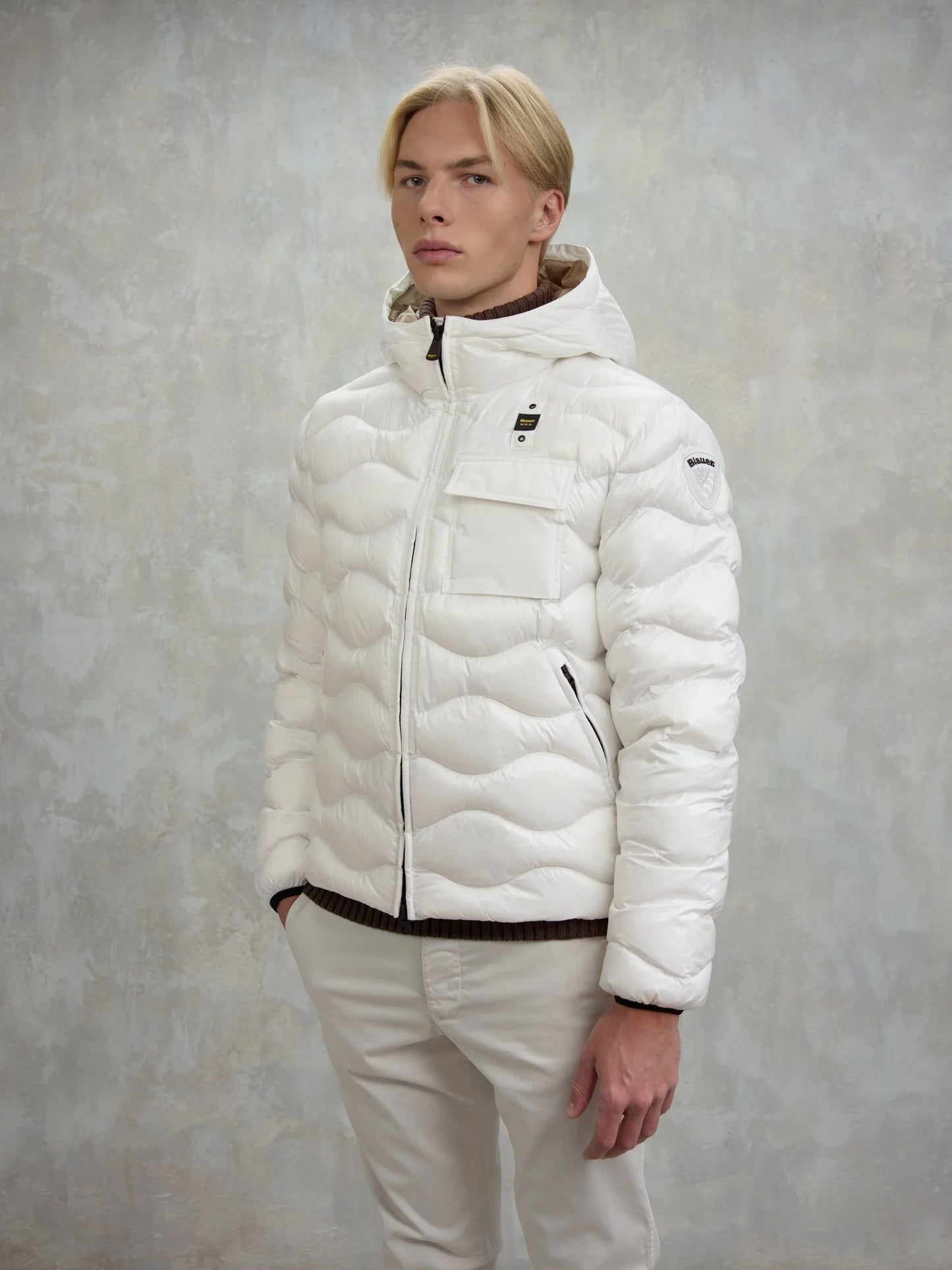 Blauer Uomo Giubbino  Bryant Bianco