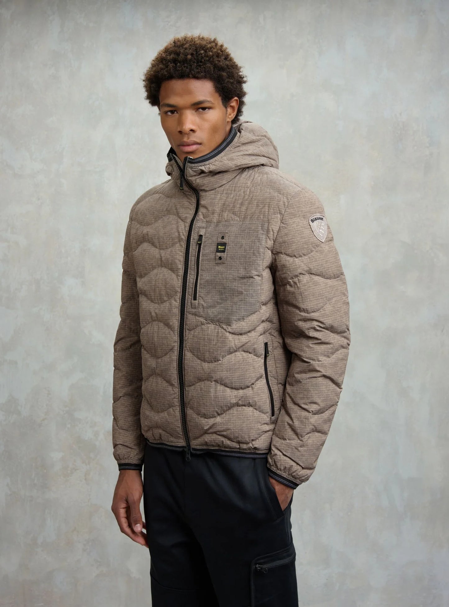 Blauer Uomo Giubbino  Wave Beige