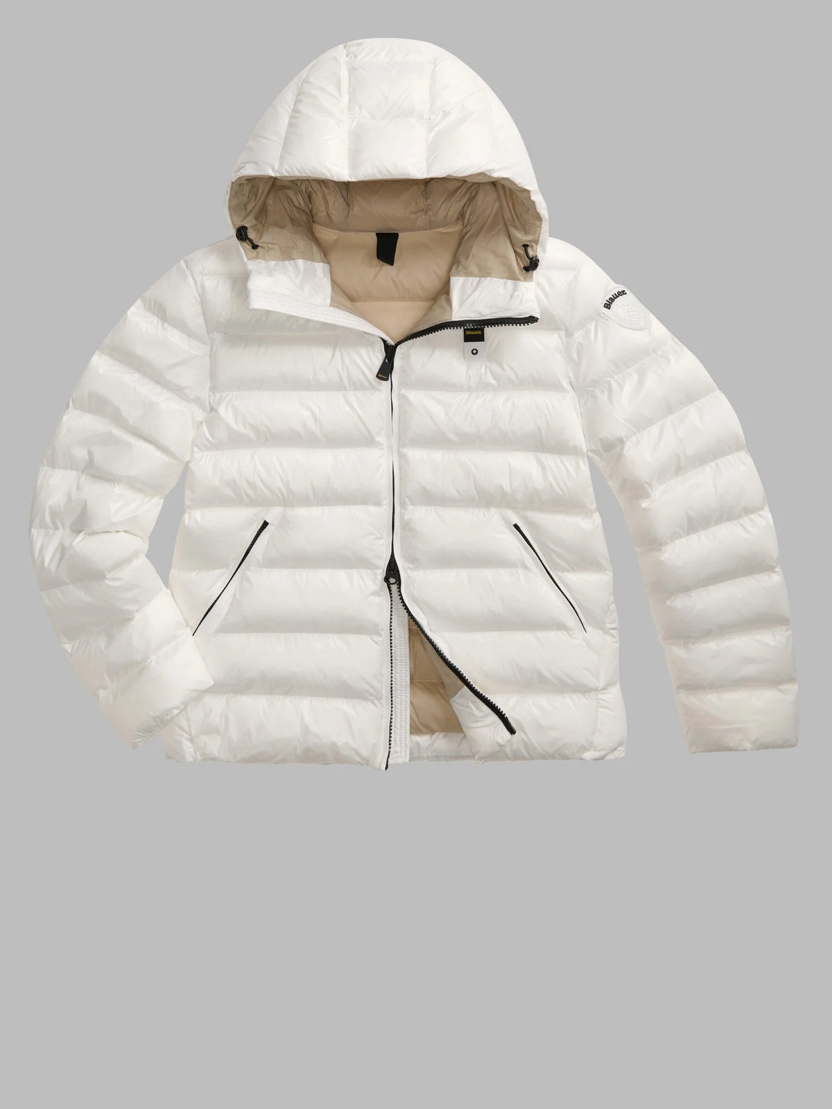 Blauer Uomo Giubbino Adams Bianco