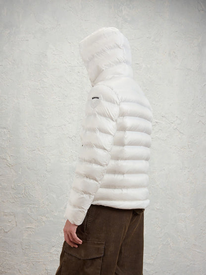 Blauer Uomo Giubbino Adams Bianco