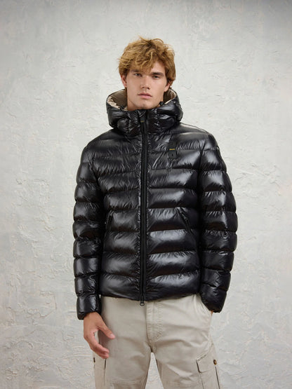 Blauer Uomo Giubbino Adams Nero
