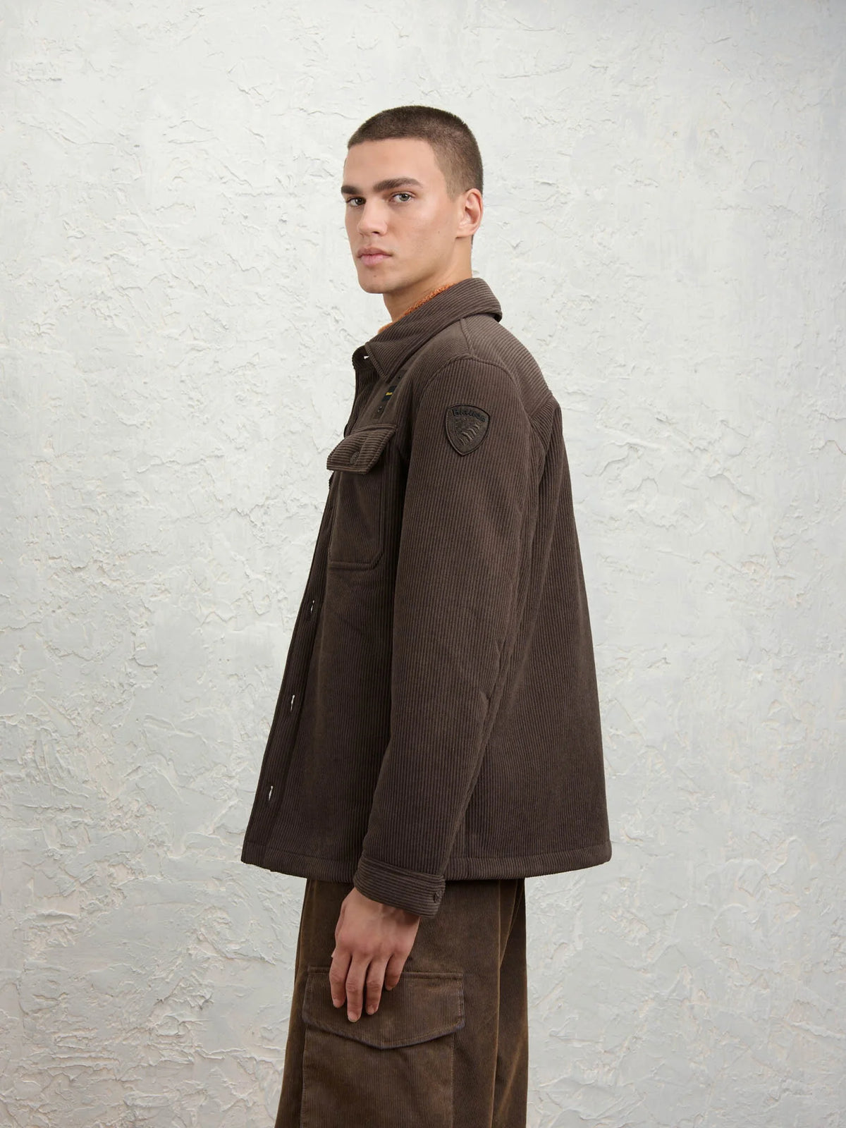Blauer Uomo Giubbino Eugene Marrone