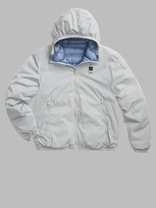 Blauer Uomo Giubbino Donald Grigio int. Blu