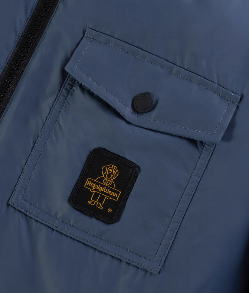 Giubbino Uomo Refrigiwear Naos Jacket Blue Mirage