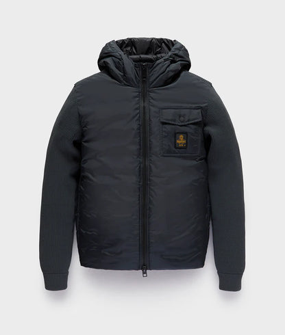 Giubbino Refrigiwear Hybrid Hood Hunter Blu