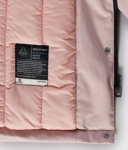 Giubbino Refrigiwear Donna Short Lady Tech Jacket Misty Rose