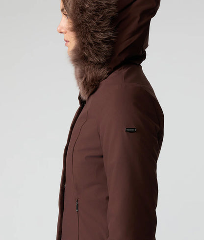 Giubbino Refrigiwear Donna Short Lady Tech Jacket Cofee