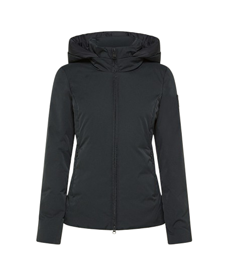 Smooth jacket with a fitted line