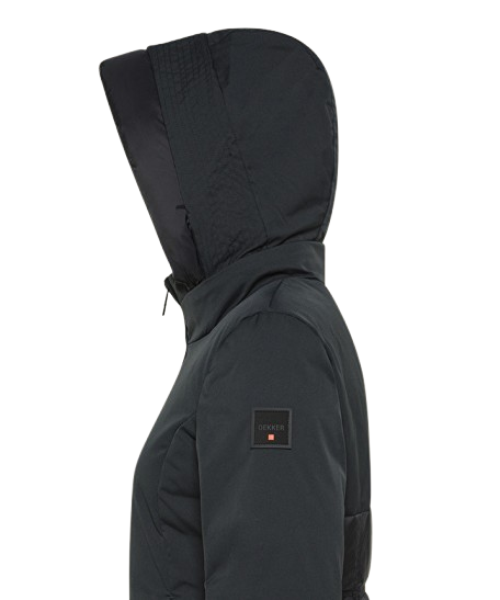 Smooth jacket with a fitted line