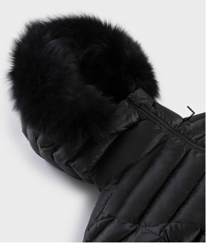 LONG MEAD FUR JACKET nero