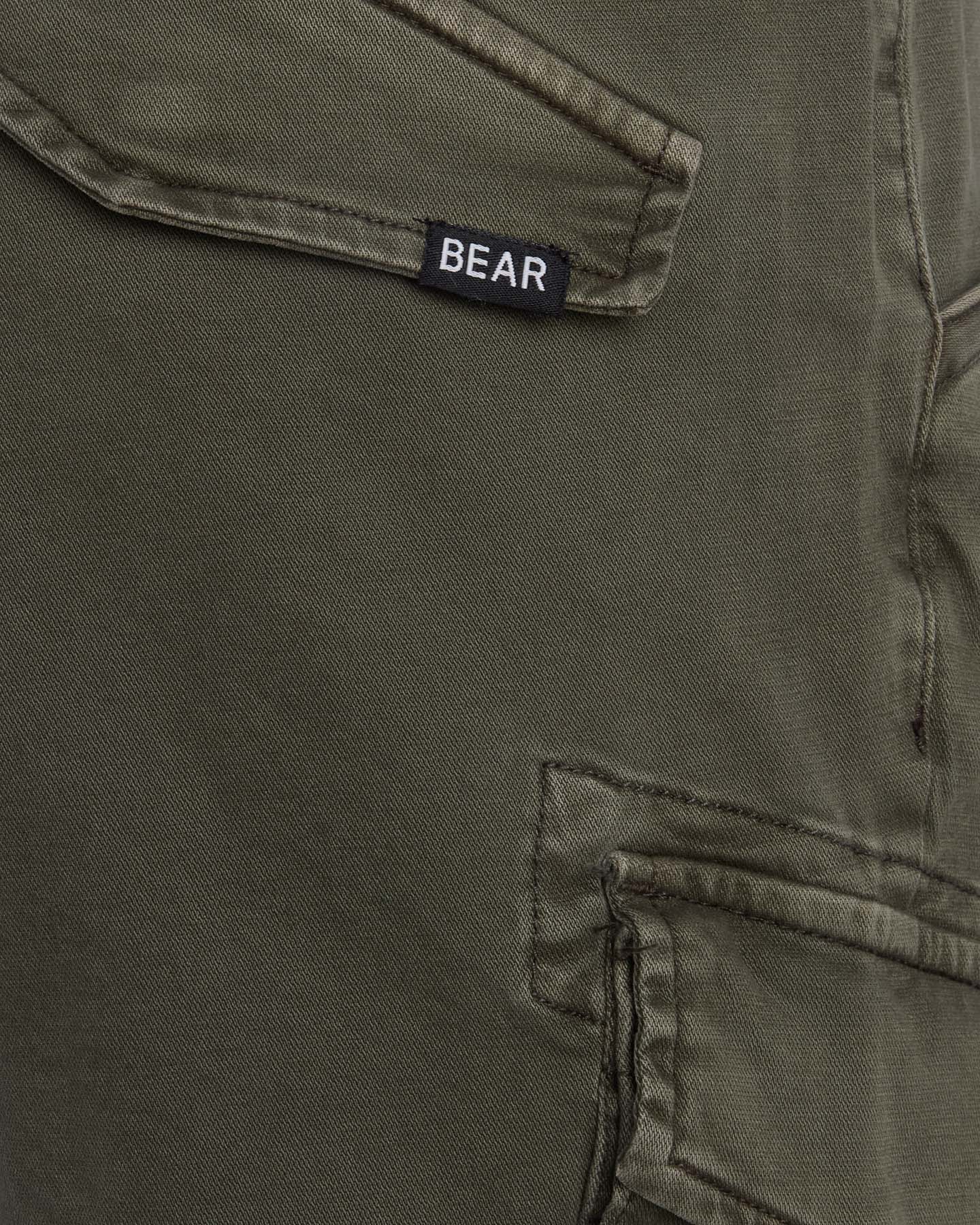 Pantalone Cargo Uomo Bear Verde
