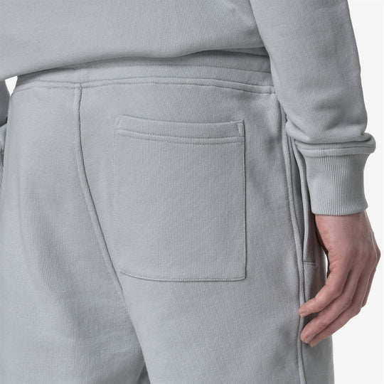Pantaloncini Uomo K-Way Erik French Terry Grey – Platinvm Store