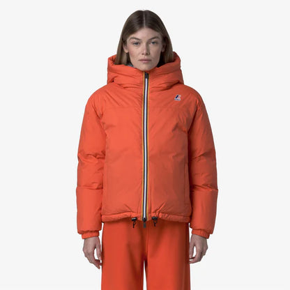 Giubbino Donna K-Way Levrai 4.0 Albine Heavy Warm Orange