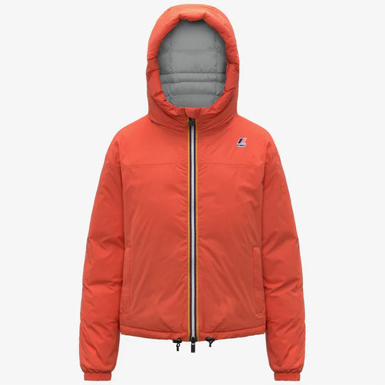 Giubbino Donna K-Way Levrai 4.0 Albine Heavy Warm Orange