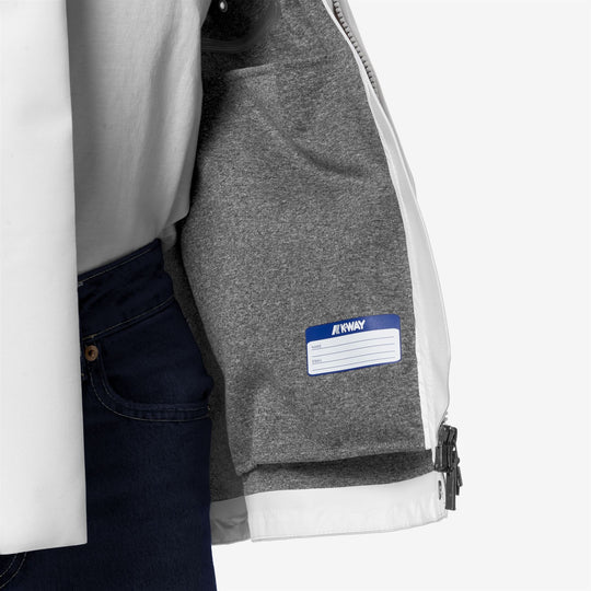 K-Way Donna Madalina Bonded Jersey - White