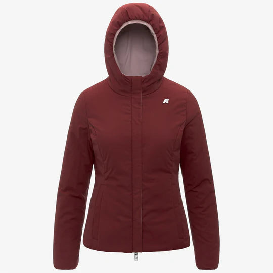 K-Way Donna Lily ST Warm Reversible Rose Pinkish-Red Syrah