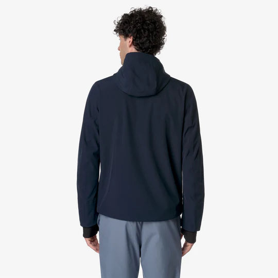 K-Way Uomo Jacko bonded blue depth-blue depth