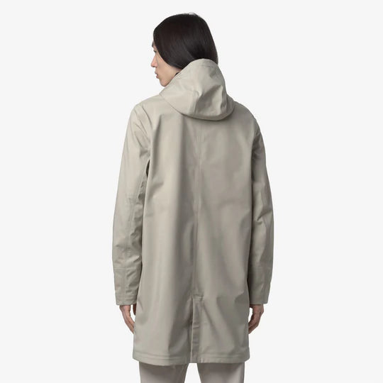 K-Way Uomo Thomas Bonded Beige Cashmere-Blu Depht