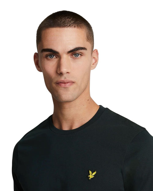 Plain T-Shirt Lyle&Scott Dark Navy