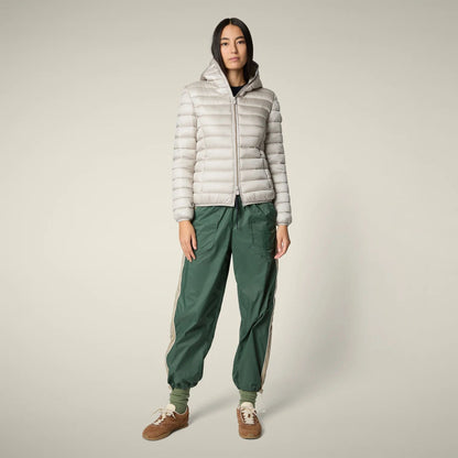 Piumino Donna Alexis Animal Free Beige Chiaro