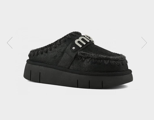 Mou Bounche ClogSpecial Leather nero
