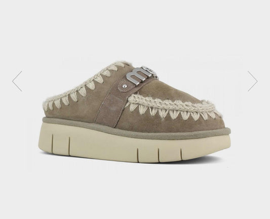 Mou Bounche Clog Suede