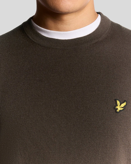 Pullover Lyle&Scott Cotton Merino  Moro